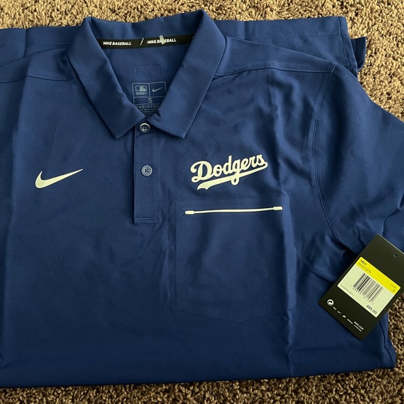 nike dodgers polo shirt